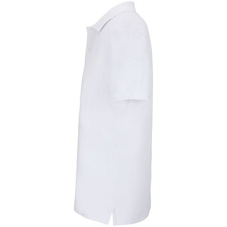 Рубашка поло унисекс Pegase, белая, размер S