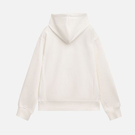 Худи релакс унисекс Адвенче (Adventure), белый