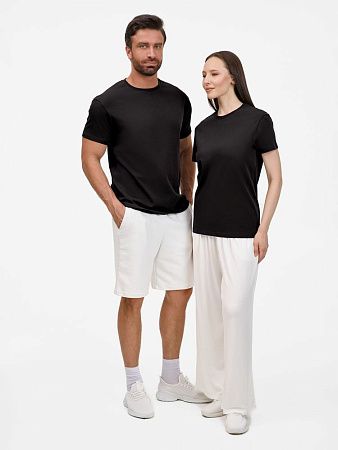 Футболка унисекс T-Bolka 200, черная, размер S