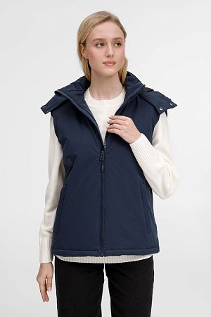 Жилет унисекс Sfera, темно-синий, размер S