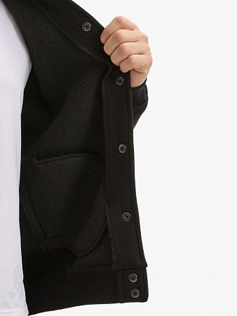 Бомбер унисекс AtmosWear, черный, размер S