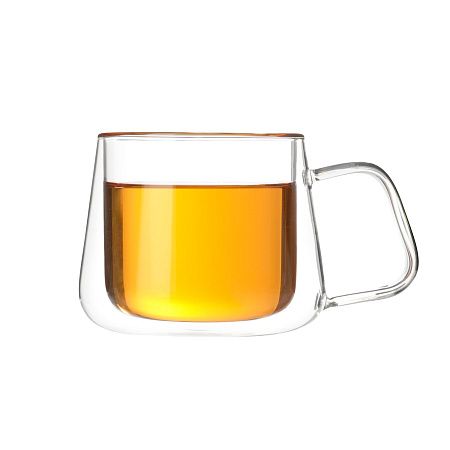 Кружка стеклянная с двойными стенками Дольче (Dolce)