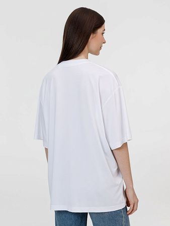 Футболка из бифлекса Morfiss, белая, размер XS/S