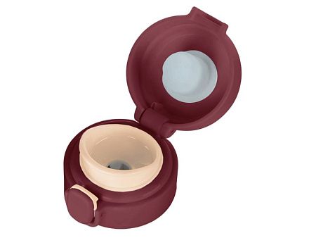 Вакуумная термокружка c кнопкой «Guard», soft-touch, 400 мл, тубус