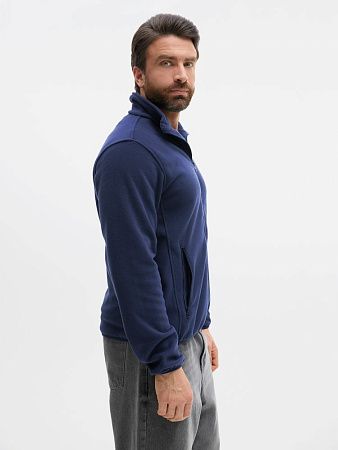 Куртка флисовая унисекс Ben Mac, темно-синяя, размер 3XL