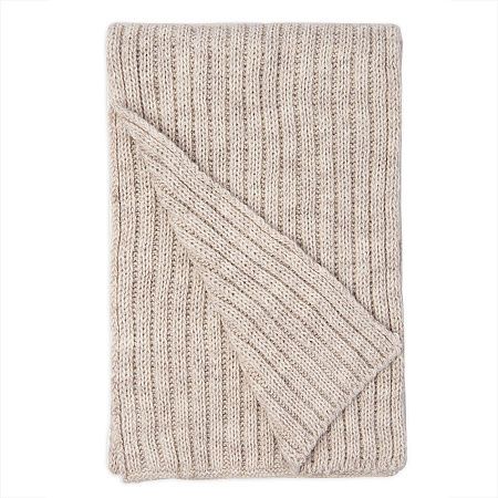 Шарф вязаный НАСВЯЗИ© шерсть/акрил