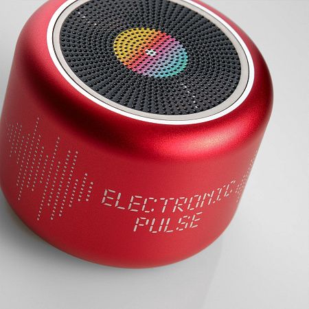 Беспроводная колонка Пэшн (Passion) 80dB 600 mAh (Bluetooth 5.0), красная