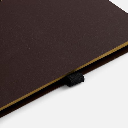 Блокнот на спирали Coffeist, коричневый