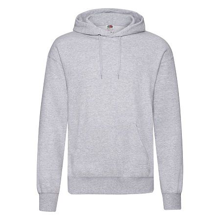 Толстовка "Classic Hooded Sweat", серый меланж_M, 80% х/б, 20% п/э, 280 г/м2