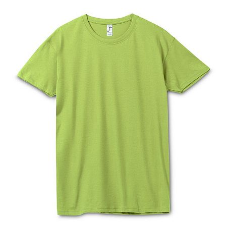 Футболка унисекс Regent 150, зеленое яблоко, размер 5XL