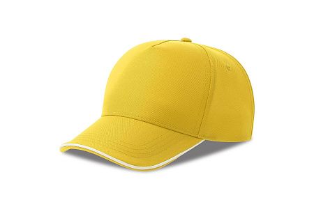 Бейсболка RECY FIVE PIPING, 5 клиньев, застежка-липучка