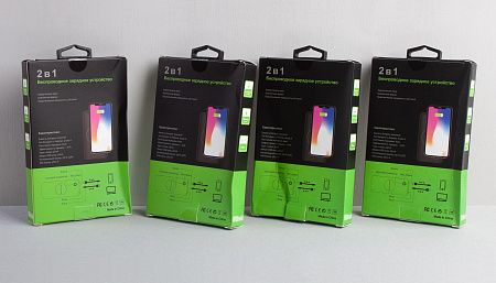 Беспроводное зарядное устройство "Fast SOFTTOUCH", 6000 mAh