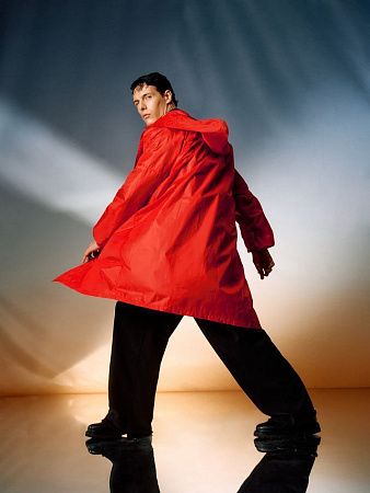 Дождевик унисекс Rainman, красный, размер M