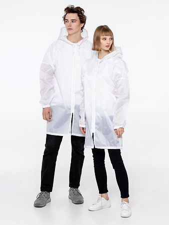 Дождевик Rainman Zip, белый, размер S v2
