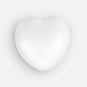 Антистресс «Сердце», белый