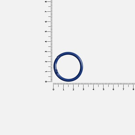 Карабин-кольцо Claus, L, синий