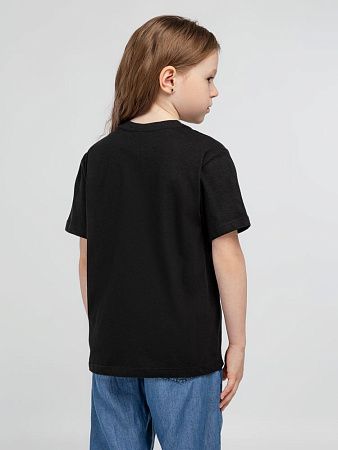 Футболка детская Regent Kids 150, черная, размер 4 года (96-104 см)