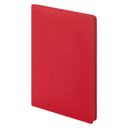 Ежедневник Рейн (Rain) недатированный, красный (без упаковки, без стикера)