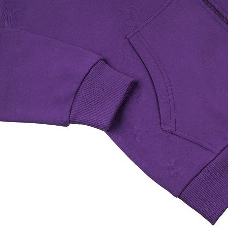Толстовка на молнии с капюшоном Siverga 2.0, фиолетовая, размер S