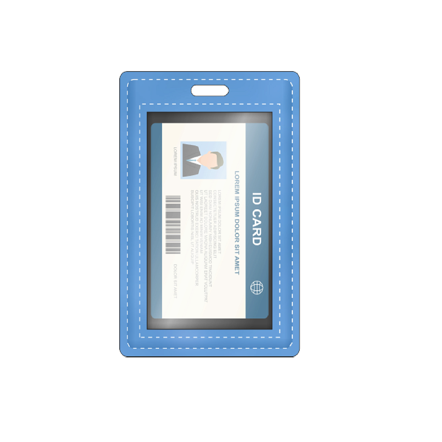 Держатель для пропуска Персонал (Personal) прорезной