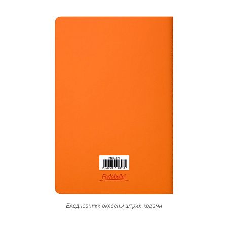 Блокнот Альфа Слим (Alpha slim), оранжевый