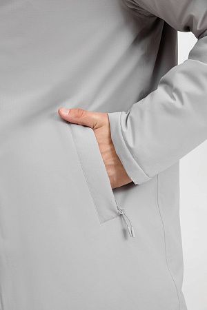 Куртка-парка унисекс Sfera, светло-серая, размер S