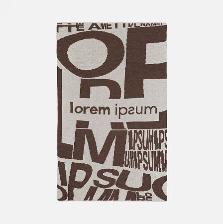 Плед на заказ Tricksy Fint Grand Max, 2 цвета, S, акрил