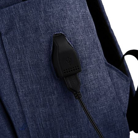 Городской рюкзак Woven с отделением для ноутбука, синий