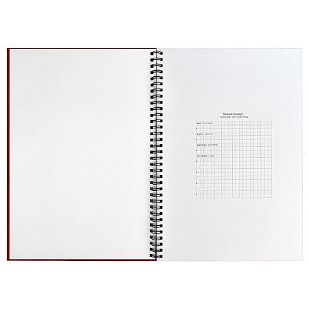 Ежедневник Notera, недатированный, красный