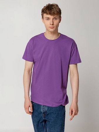 Футболка унисекс Regent 150, фиолетовая, размер S