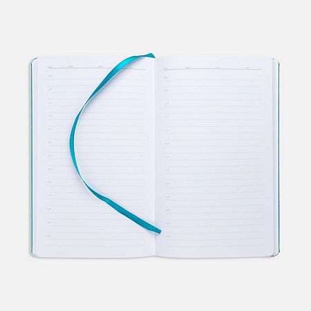 Ежедневник Nova Round, недатированный, бирюзовый
