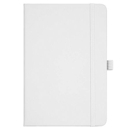 Блокнот Forest  Alfa Polo  Soft А5, недатированный, в твердой обложке, с резинкой и петлей для ручки, белый