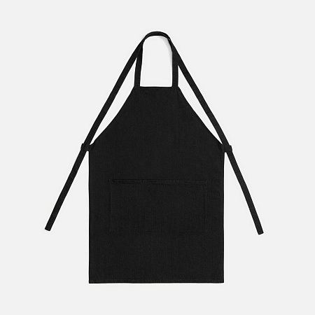 Фартук джинсовый E2, черный