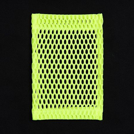 Карман из крупной сетки Pose, желтый неон