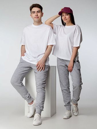 Джоггеры Jumbo, серый меланж, размер XXL