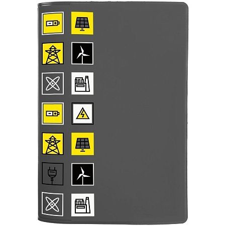 Обложка для паспорта Industry, металлургия