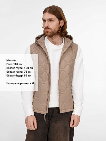 Жилет унисекс Tarnaby, бежевый, размер S