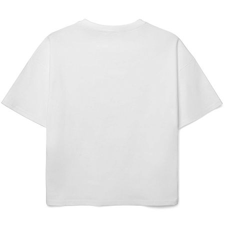 Футболка детская оверсайз Teezer, белая, размер 12 лет (146-152 см)