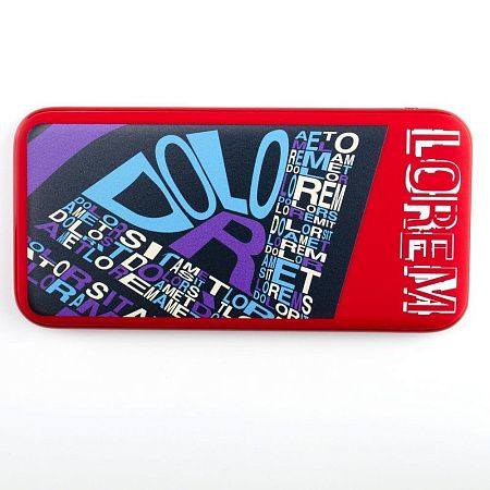 Аккумулятор Uniscend All Day Type-C 10000 мАч, красный