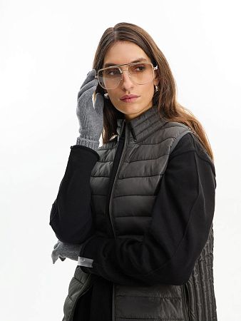 Перчатки Alpine, светло-серые, размер S/M