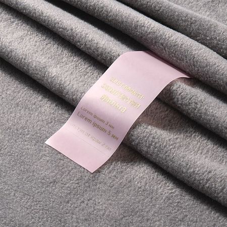 Лента силиконовая Biguna 35 S, прозрачная розовая, 50 см