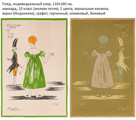 Вязаные пледы Net