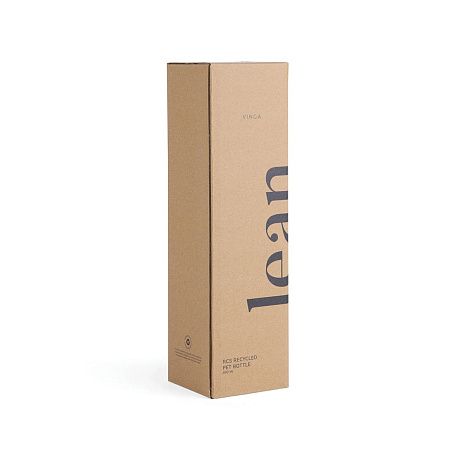 Бутылка для воды VINGA Lean из rPET RCS, 800 мл