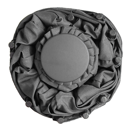 Зонт складной автоматический обратного сложения Forest Liverpool Reverse Safeclosing, диаметр 103 см, радиус 23 дюйма, 10 панелей, с плавным закрытием, без подарочной коробки, серый