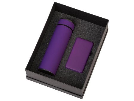 Подарочный набор "COLOR IT" c термосом и повербанком