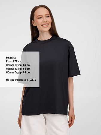 Футболка из бифлекса Morfiss, черная, размер XL/2XL