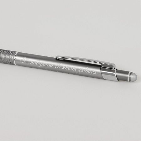 Шариковая ручка Леви (Levi), серая