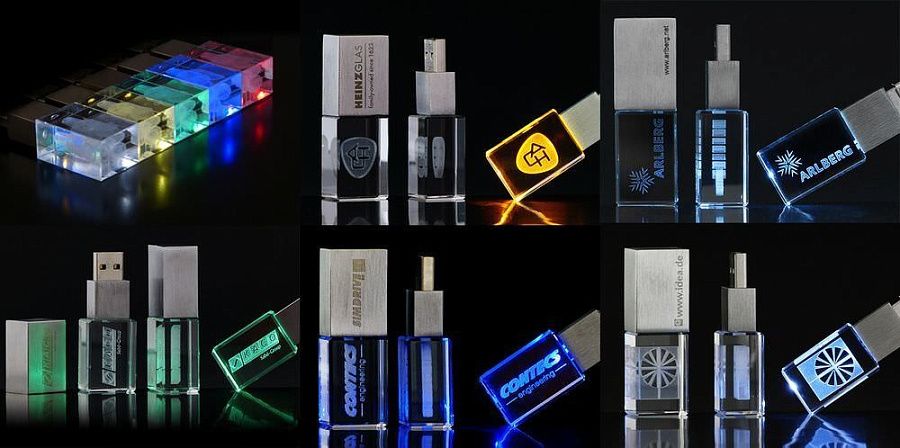 Флешка с подсветкой
