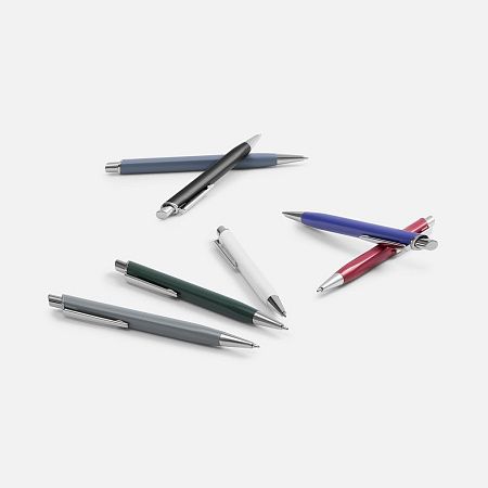 Ручка шариковая Konvent, матовая, красная