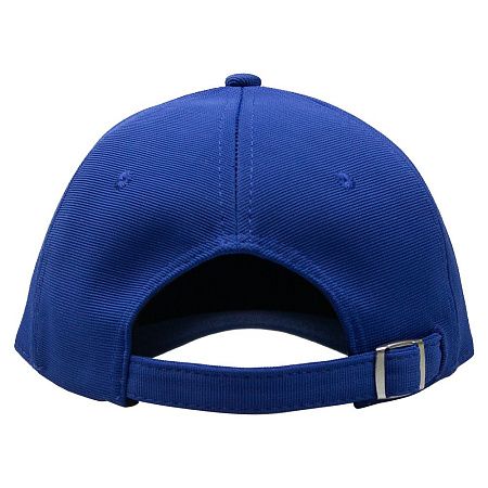 Кепка 5-панельная Ottoman 300, полиэстр, c синим сендвичем, синяя